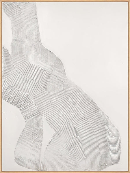 Weiße Skulptur 1 | DESIGN-MALEREI