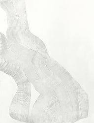 Weiße Skulptur 1 | Designmalerei