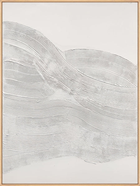 Weiße Skulptur 2 | Designmalerei