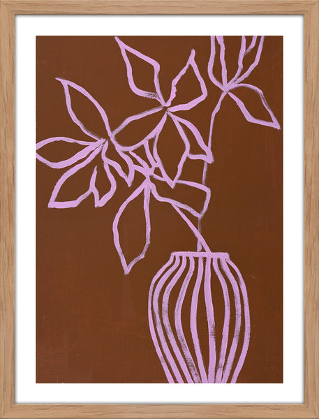 Lilac Umber | Kunstbrett