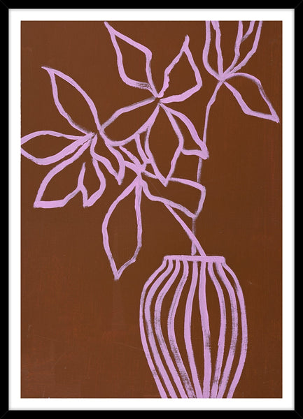 Lilac Umber | Kunstbrett
