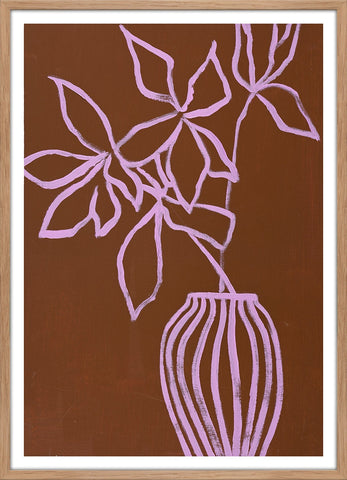Lilac Umber | Kunstbrett