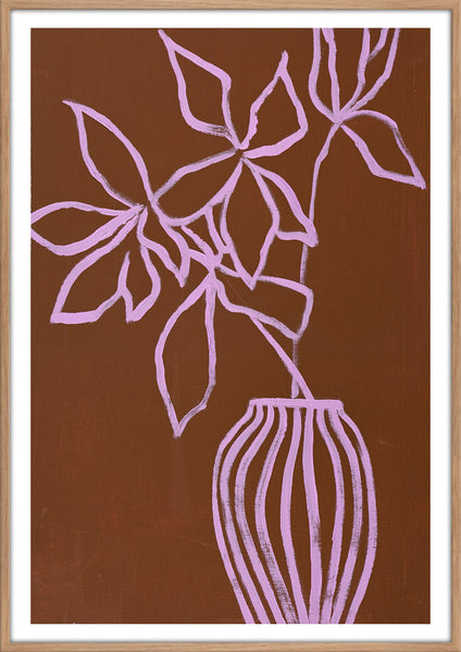 Lilac Umber | Kunstbrett