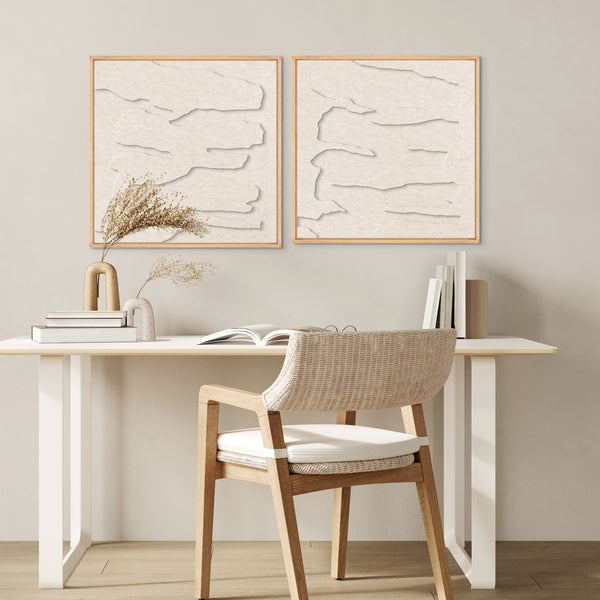 Frequency Square 2 | ACOUSTIC ART | oak