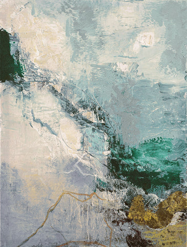 Abfahrt / 60x80 cm