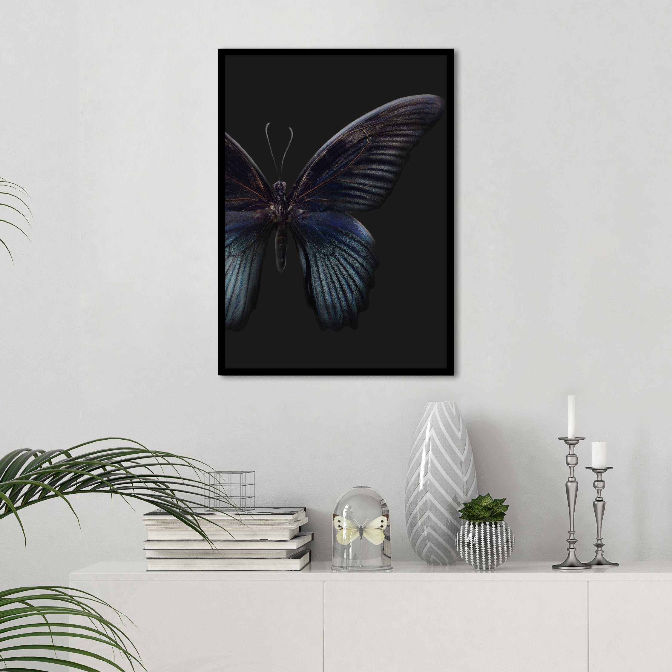 Schwarzer Schmetterling | POSTER