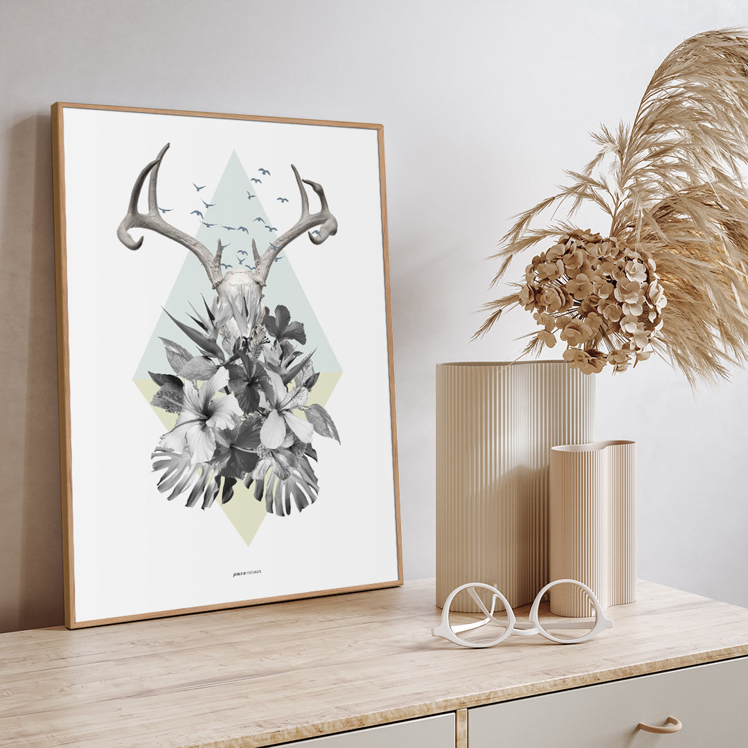 Tropischer Hirsch 2 | POSTERBAND