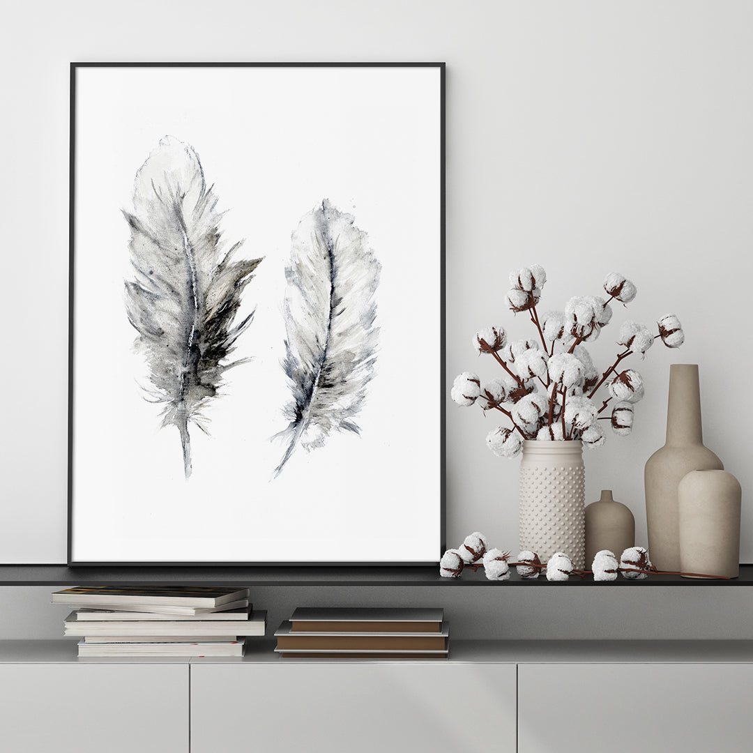 Kuschelige Federn 3 | POSTERBAND
