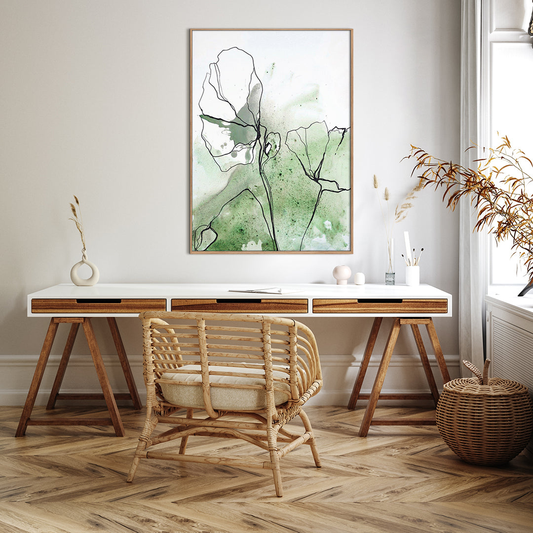 Blumenlinie 1 | Plakatbrett