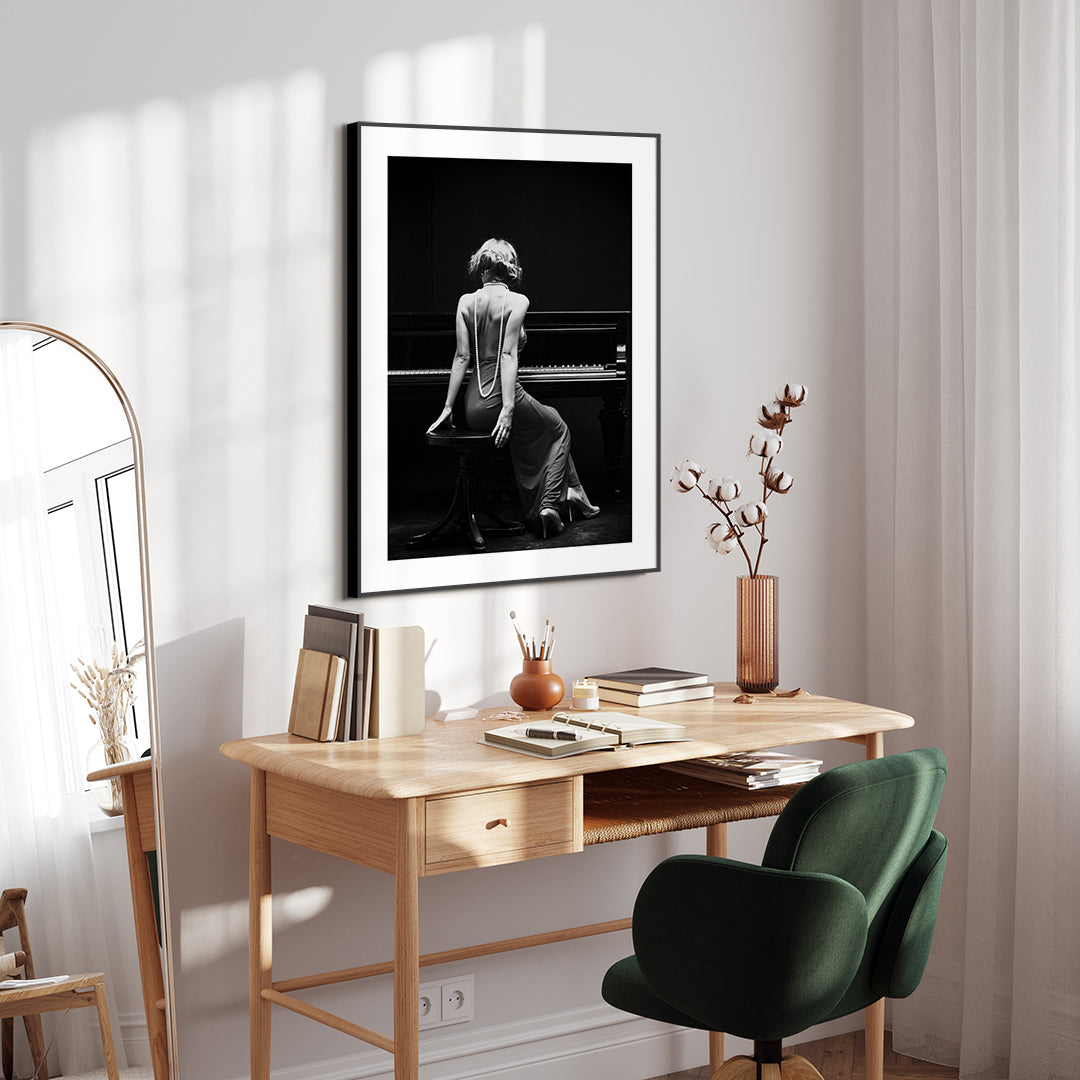 Klavierdame | POSTERBAND