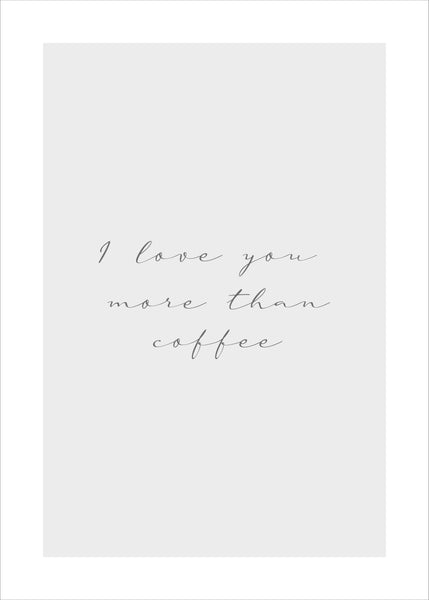 Mehr als Kaffee | POSTER