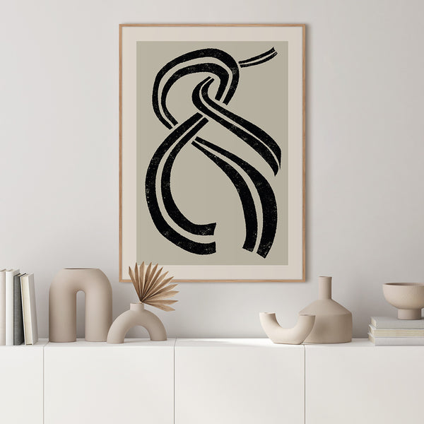 Zwei Kabel | Plakatbrett