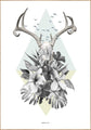Tropischer Hirsch 2 | POSTERBAND