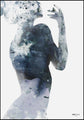 Frau in Blau 2 | POSTERBAND