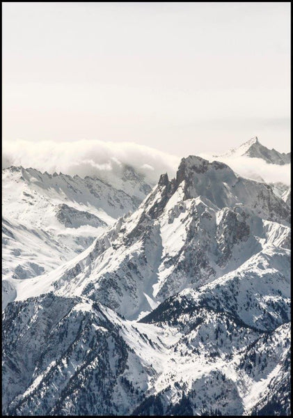 Weißer Berg | Plakatbrett