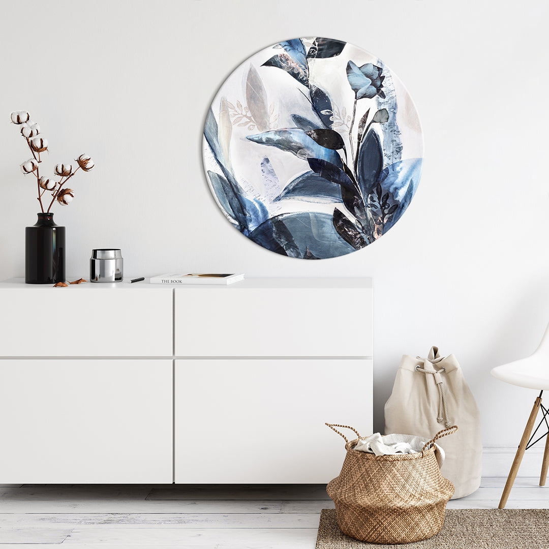 Blaue Blätter | CIRCLE ART