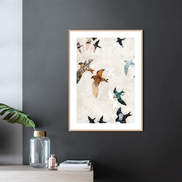 Abstrakte Vögel 1 | POSTER