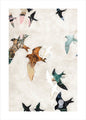 Abstrakte Vögel 1 | POSTER