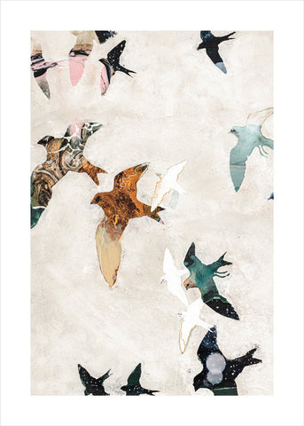 Abstrakte Vögel 1 | POSTER