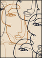 Abstrakte Linien 1 | POSTERBAND
