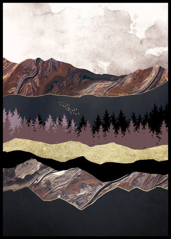 Autumn Mountains 1 | Poster