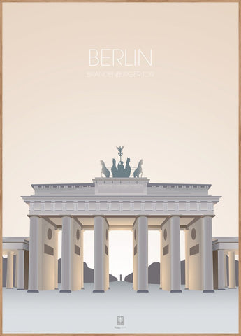 Berlijn Brandenburger Tor | Poster