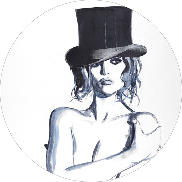 Blaues Mädchen 1 | CIRCLE ART