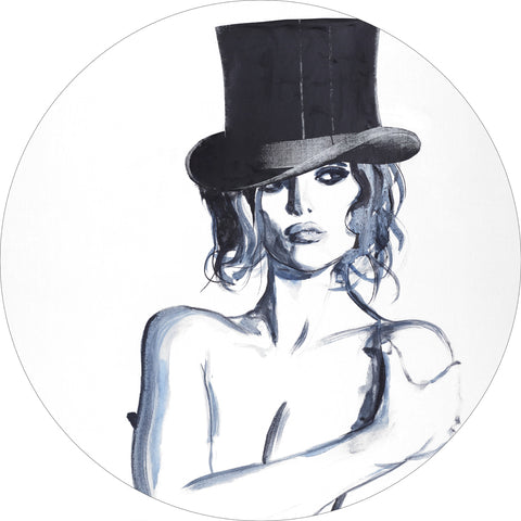 Blaues Mädchen 1 | CIRCLE ART