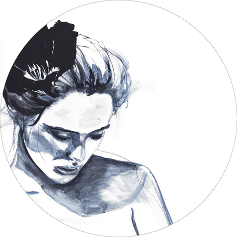 Blaues Mädchen 2 | CIRCLE ART