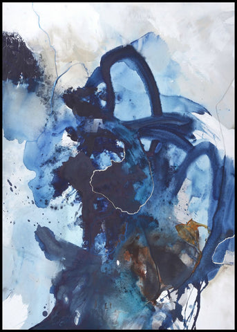 Blau eins | Plakatbrett