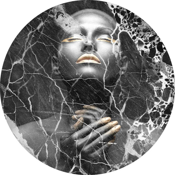 Schwarze Marmor Lady | CIRCLE ART