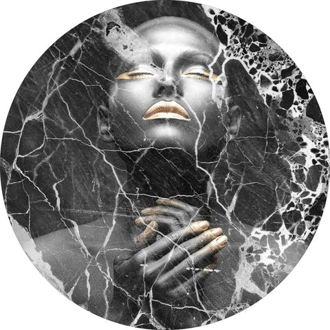 Schwarze Marmor Lady | CIRCLE ART