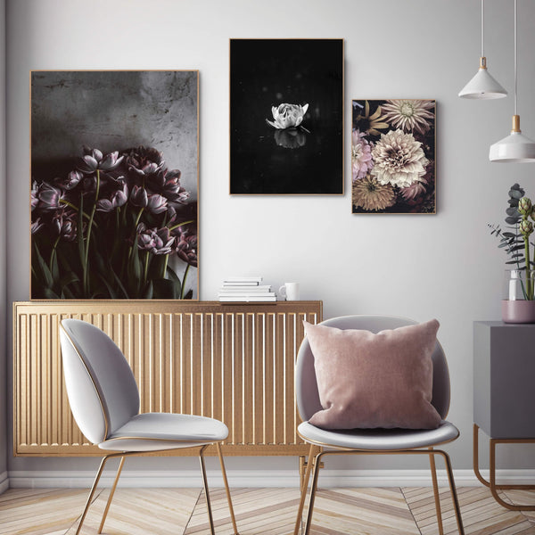 Dark tulips | POSTER BOARD