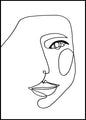 Gesichtslinie 1 | POSTERBAND