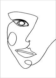 Gesichtslinie 2 | POSTER