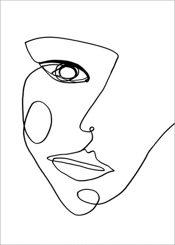 Gesichtslinie 2 | POSTER