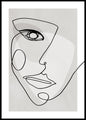 Gesichtslinie 4 | POSTERBAND