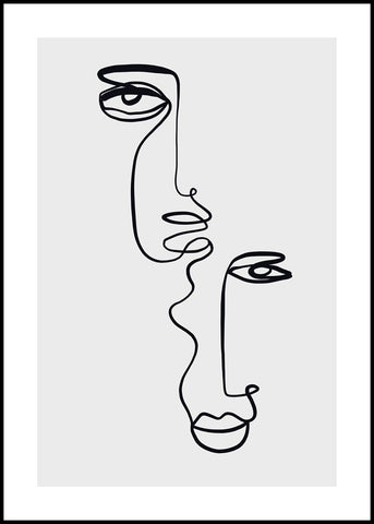 Gesichter 2 | POSTERBAND