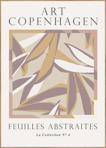 Feuilles Abstraites 1 | Plakatbrett