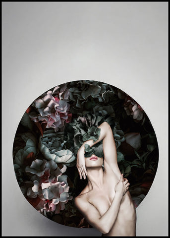Blumendame 2 | POSTERBAND