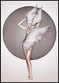 Blume Lady 4 | Plakatbrett