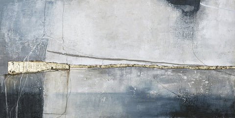 Golden Blue 3 / 140x70 cm | Wertmalerei