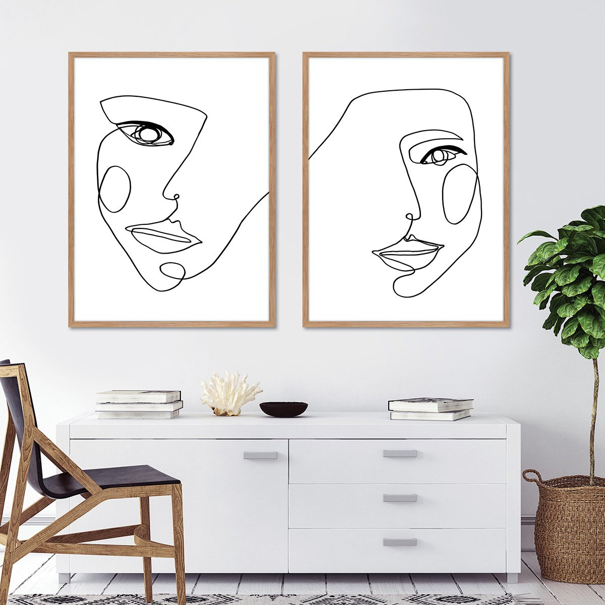 Gesichtslinie 1 | POSTER
