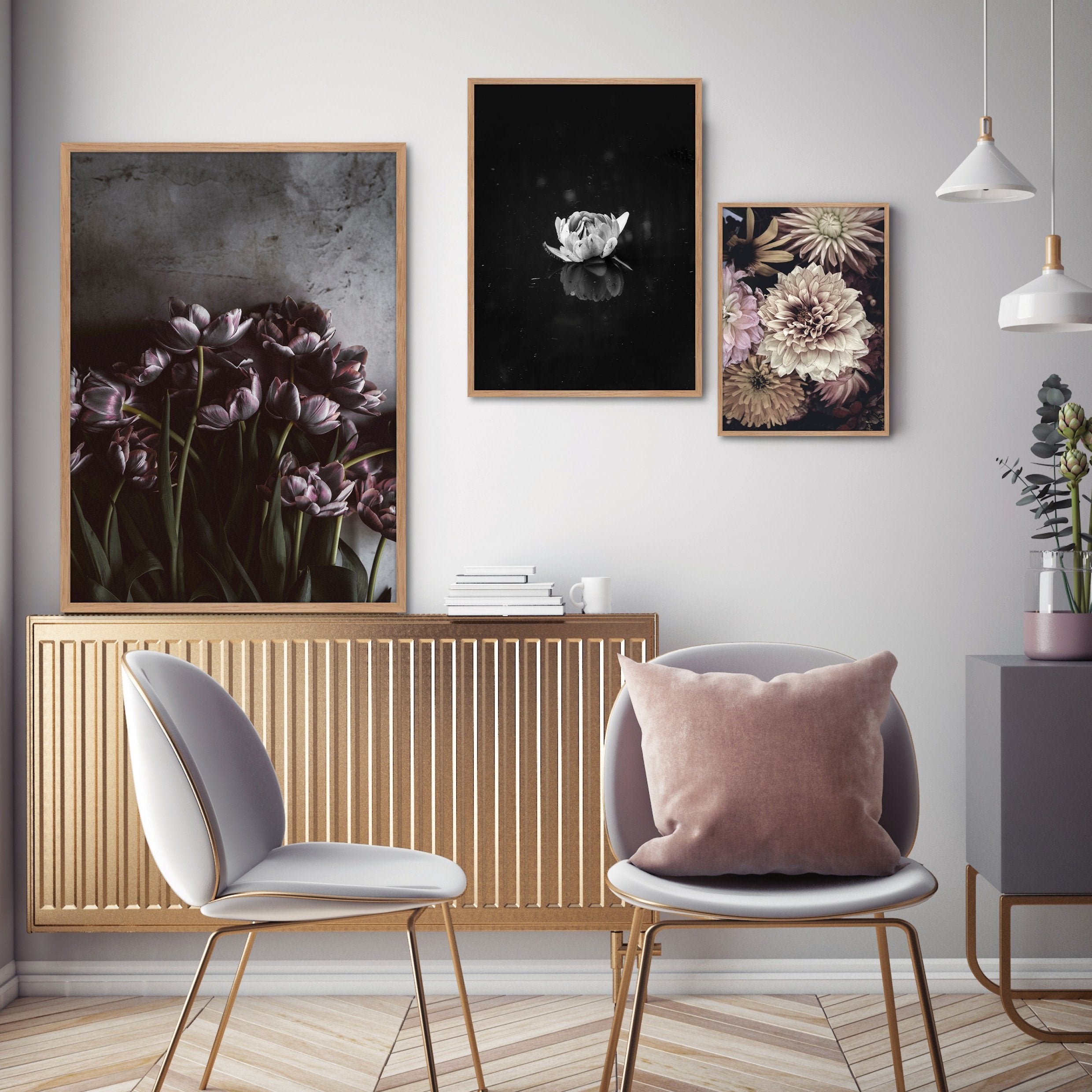 Dunkle Tulpen | POSTER