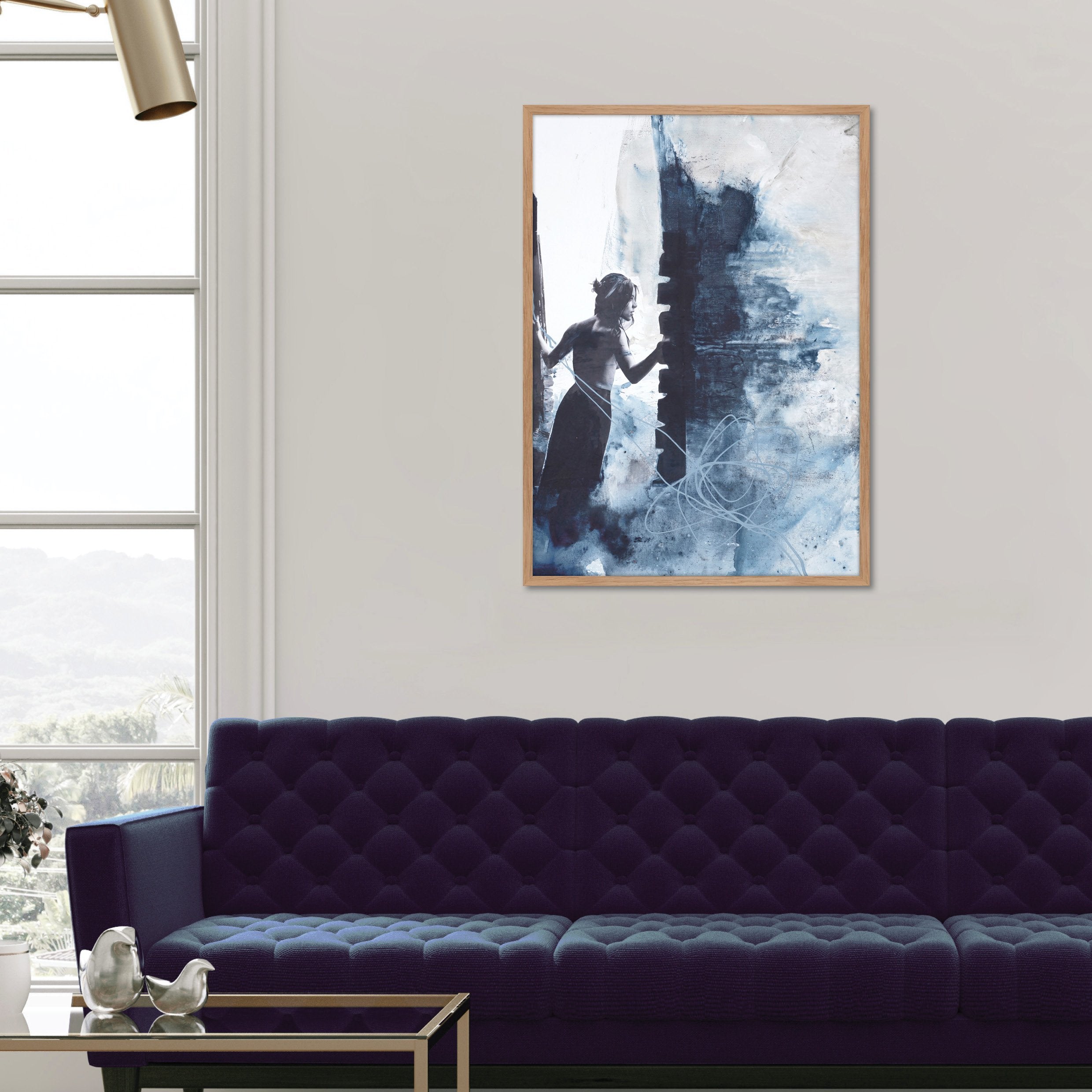 Blauer Anblick | POSTER