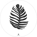 Dschungelblatt schwarz | CIRCLE ART