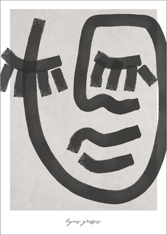 Liniengräser 1 | POSTER