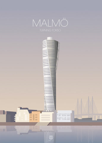 Malmo drehen den Torso | POSTER
