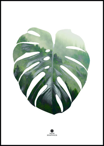 Monstera Leaf | Plakatbrett