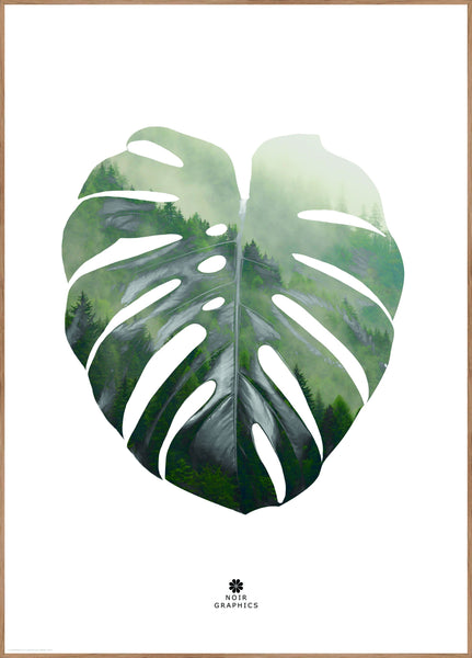 Monstera Leaf | Plakatbrett